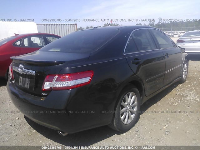 4T1BK3EK3AU112263 - 2010 TOYOTA CAMRY SE/LE/XLE 黑色 照片 4