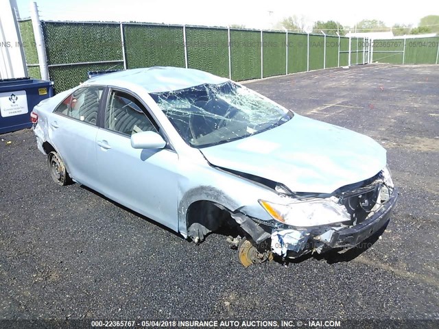 4T4BE46K39R077222 - 2009 TOYOTA CAMRY SE/LE/XLE BLUE photo 1