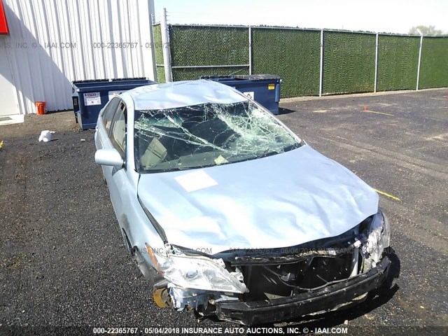 4T4BE46K39R077222 - 2009 TOYOTA CAMRY SE/LE/XLE BLUE photo 6