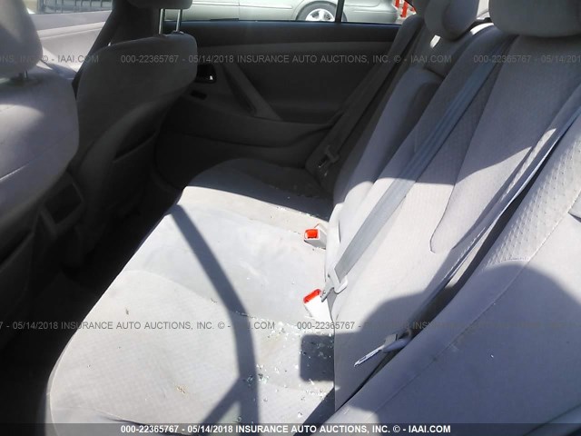 4T4BE46K39R077222 - 2009 TOYOTA CAMRY SE/LE/XLE BLUE photo 8