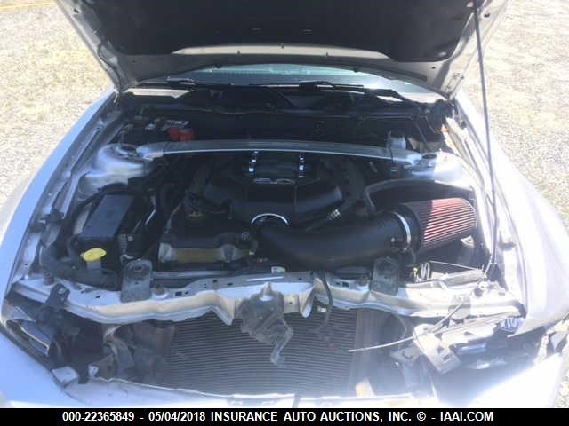 1ZVBP8CF3C5284201 - 2012 FORD MUSTANG GT SILVER photo 6