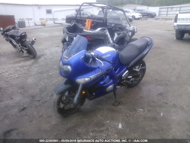 JS1GN79AX32102865 - 2003 SUZUKI GSX600 F BLUE photo 2