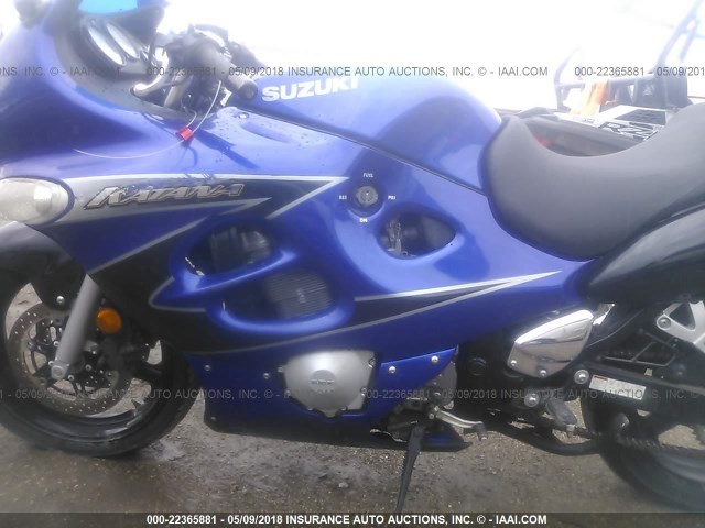 JS1GN79AX32102865 - 2003 SUZUKI GSX600 F BLUE photo 9