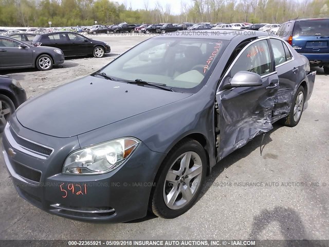 1G1ZH57B694228510 - 2009 CHEVROLET MALIBU 1LT 灰色 照片 2