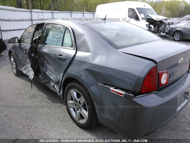 1G1ZH57B694228510 - 2009 CHEVROLET MALIBU 1LT 灰色 照片 6