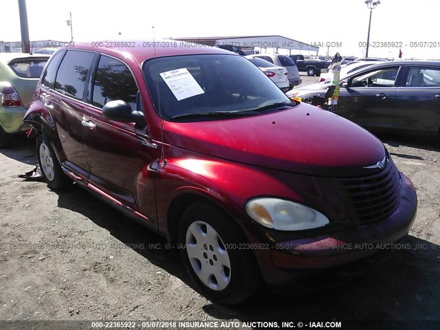 3C4FY58B95T551527 - 2005 CHRYSLER PT CRUISER TOURING RED photo 1