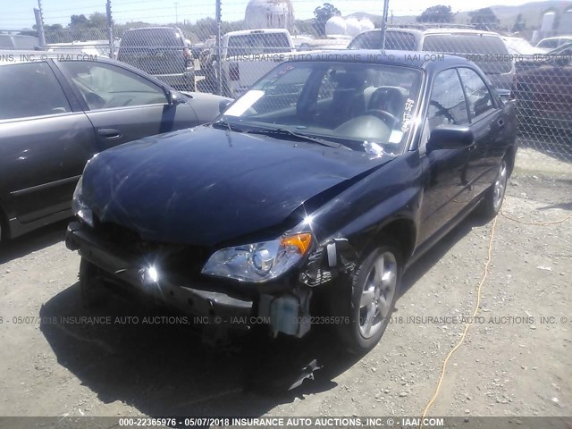 JF1GD61617H502185 - 2007 SUBARU IMPREZA 2.5I BLACK photo 2