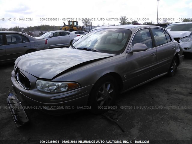 1G4HR54K344178058 - 2004 BUICK LESABRE LIMITED TAN photo 2