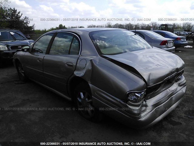 1G4HR54K344178058 - 2004 BUICK LESABRE LIMITED TAN photo 3