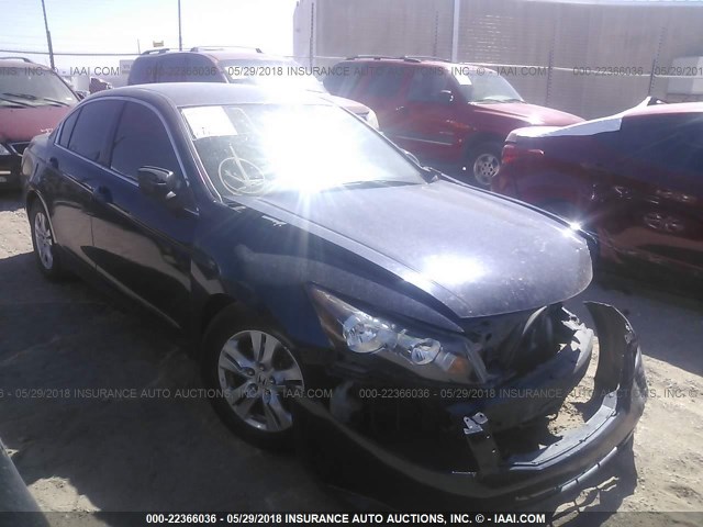 JHMCP26468C066611 - 2008 HONDA ACCORD LXP BLUE photo 1