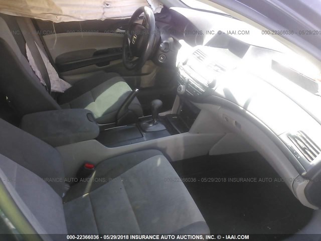 JHMCP26468C066611 - 2008 HONDA ACCORD LXP BLUE photo 5