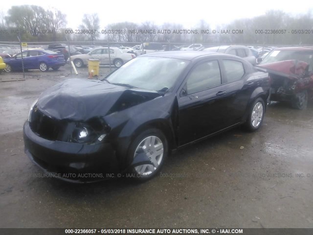 1B3BD4FBXBN506827 - 2011 DODGE AVENGER EXPRESS 深蓝色 照片 2