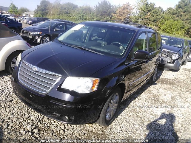 2A4RR5D19AR286252 - 2010 CHRYSLER TOWN & COUNTRY TOURING BURGUNDY photo 2