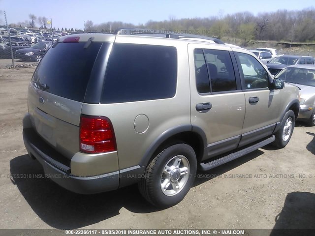 1FMZU73K23ZA66417 - 2003 FORD EXPLORER XLT/XLT SPORT/NBX TAN photo 4