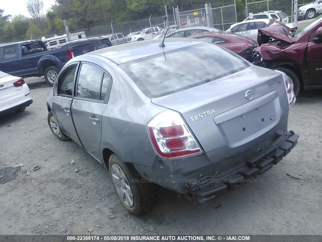 3N1AB61E19L635503 - 2009 NISSAN SENTRA 2.0/2.0S/2.0SL SILVER photo 3