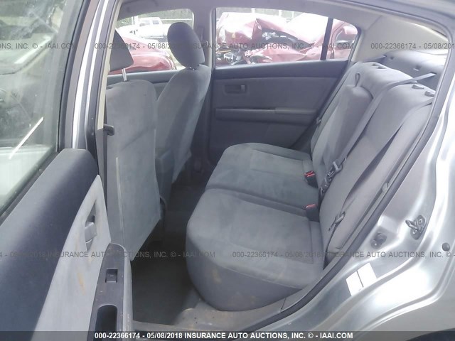 3N1AB61E19L635503 - 2009 NISSAN SENTRA 2.0/2.0S/2.0SL SILVER photo 8