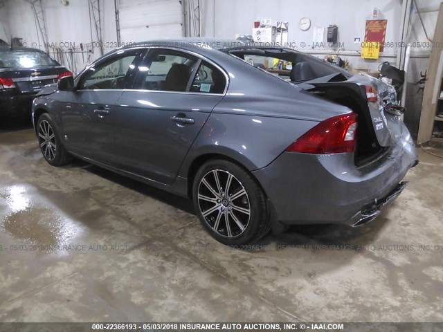 LYV402FK3GB109474 - 2016 VOLVO S60 PREMIER GRAY photo 3