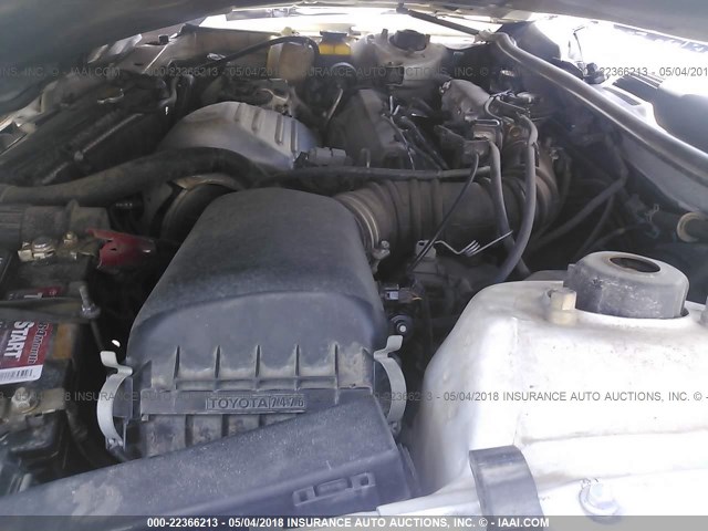 4T1BG22K61U790411 - 2001 TOYOTA CAMRY CE/LE/XLE თეთრი ფოტო 10