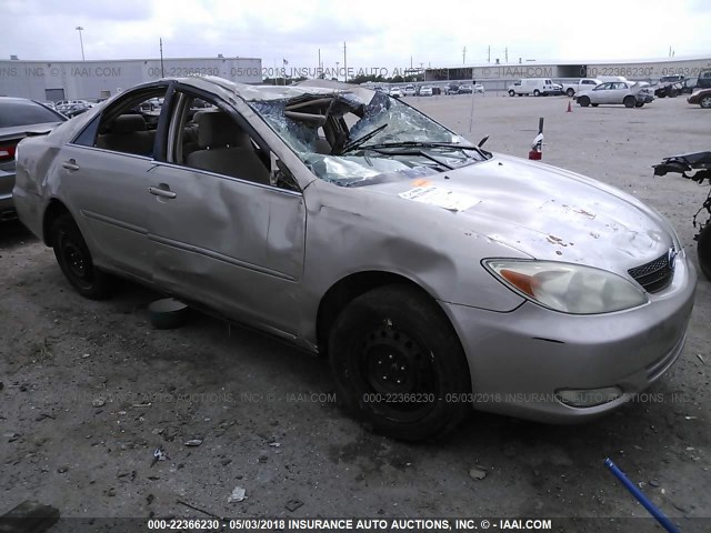 4T1BE32K64U936502 - 2004 TOYOTA CAMRY LE/XLE/SE თაფლისფერი ფოტო 1