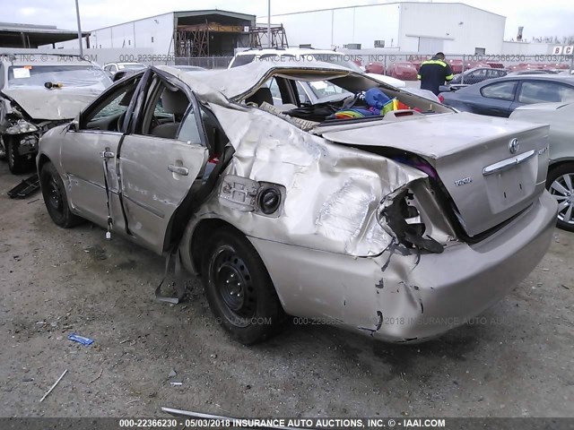 4T1BE32K64U936502 - 2004 TOYOTA CAMRY LE/XLE/SE თაფლისფერი ფოტო 3