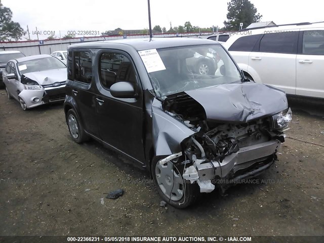 JN8AZ2KR4ET351313 - 2014 NISSAN CUBE S/SL GRAY photo 1