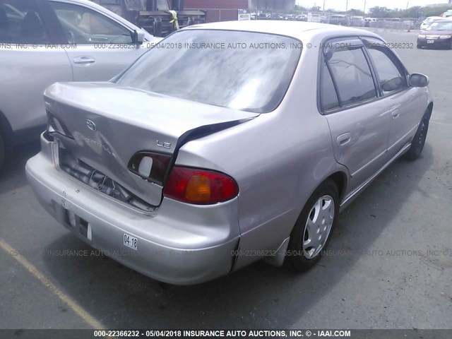 1NXBR12E1WZ050478 - 1998 TOYOTA COROLLA VE/CE/LE 棕色 照片 4