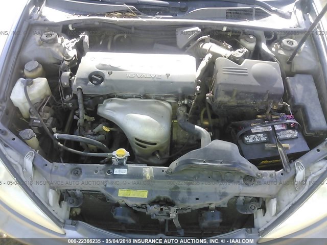 4T1BE32K94U861164 - 2004 TOYOTA CAMRY LE/XLE/SE ნაცრისფერი ფოტო 10