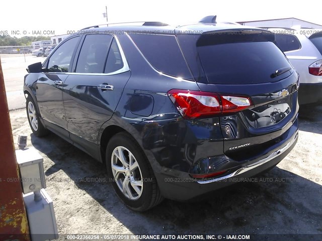 3GNAXMEV1JS515490 - 2018 CHEVROLET EQUINOX PREMIER BLACK photo 3