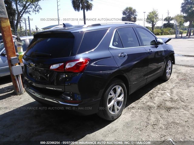 3GNAXMEV1JS515490 - 2018 CHEVROLET EQUINOX PREMIER BLACK photo 4