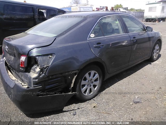 4T1BE46K69U294970 - 2009 TOYOTA CAMRY SE/LE/XLE GRAY photo 4
