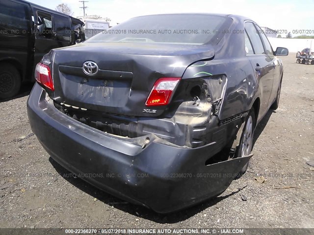 4T1BE46K69U294970 - 2009 TOYOTA CAMRY SE/LE/XLE GRAY photo 6