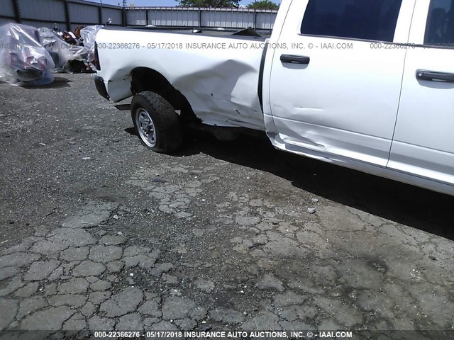 3C6TR5HT3EG242287 - 2014 RAM 2500 ST WHITE photo 6