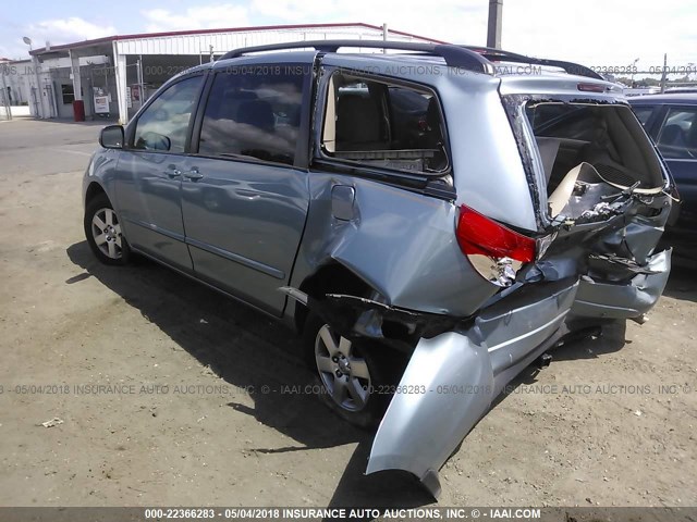 5TDKK4CC1AS333662 - 2010 TOYOTA SIENNA CE/LE BLUE photo 3