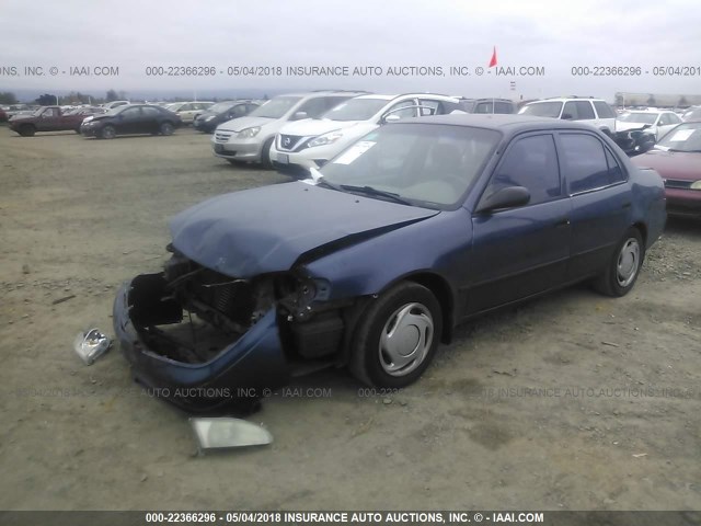 1NXBR12E6XZ301433 - 1999 TOYOTA COROLLA VE/CE/LE 蓝色 照片 2