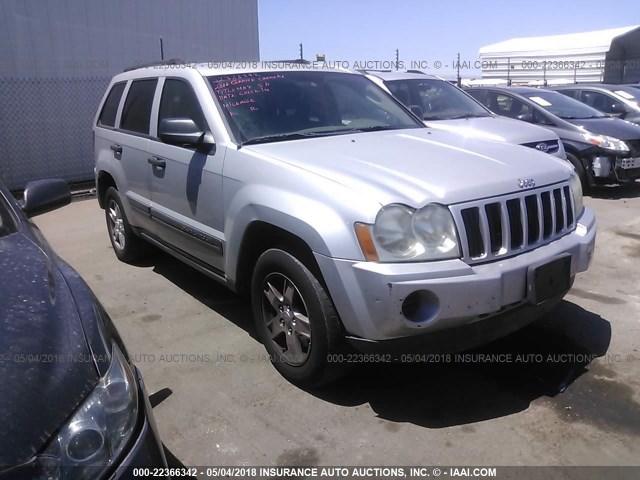 1J4GR48K26C277851 - 2006 JEEP GRAND CHEROKEE LAREDO/COLUMBIA/FREEDOM SILVER photo 1