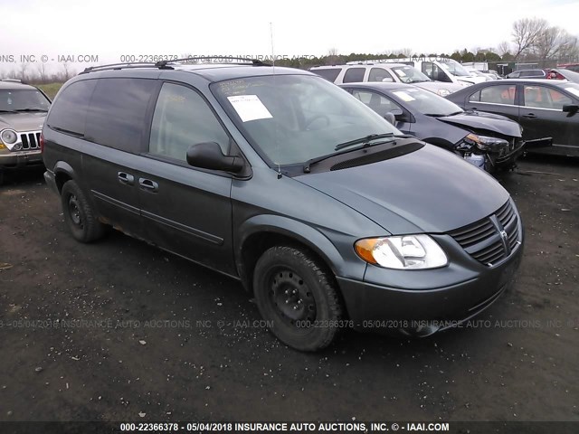 2D4GP44L27R313544 - 2007 DODGE GRAND CARAVAN SXT GRAY photo 1