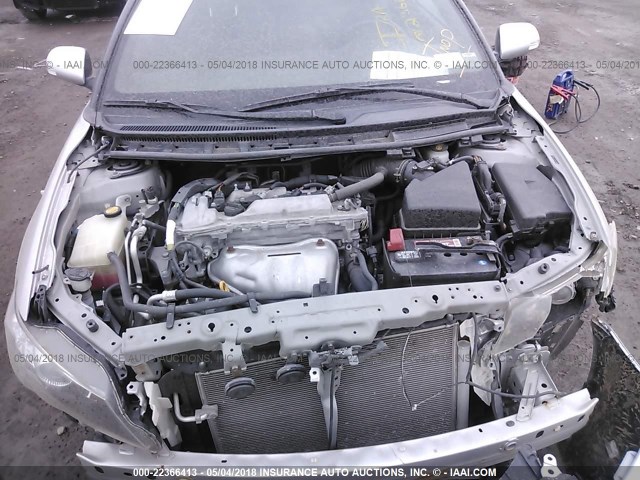 JTKJF5C77C3031198 - 2012 TOYOTA SCION TC 银色 照片 10