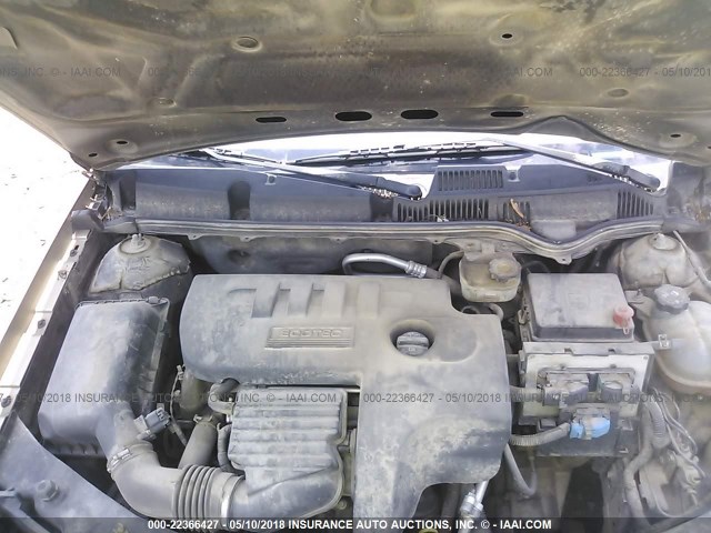 1G8AJ58F66Z110248 - 2006 SATURN ION LEVEL 2 Qızıl foto 10