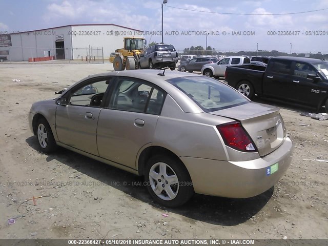 1G8AJ58F66Z110248 - 2006 SATURN ION LEVEL 2 Qızıl foto 3
