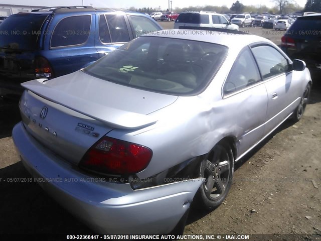 19UYA42751A026205 - 2001 ACURA 3.2CL TYPE-S SILVER photo 4