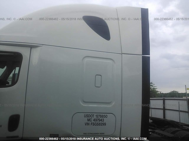3AKJGLD54FSGS8299 - 2015 FREIGHTLINER CASCADIA 125  WHITE photo 7