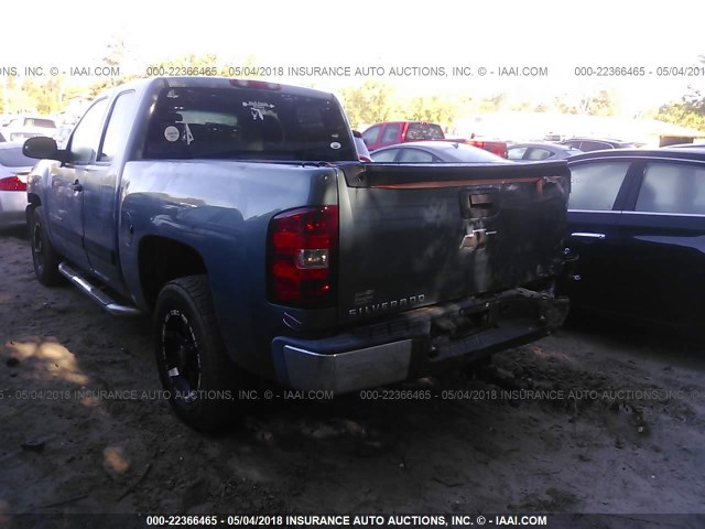 1GCEC19C77Z571992 - 2007 CHEVROLET SILVERADO C1500 GRAY photo 3