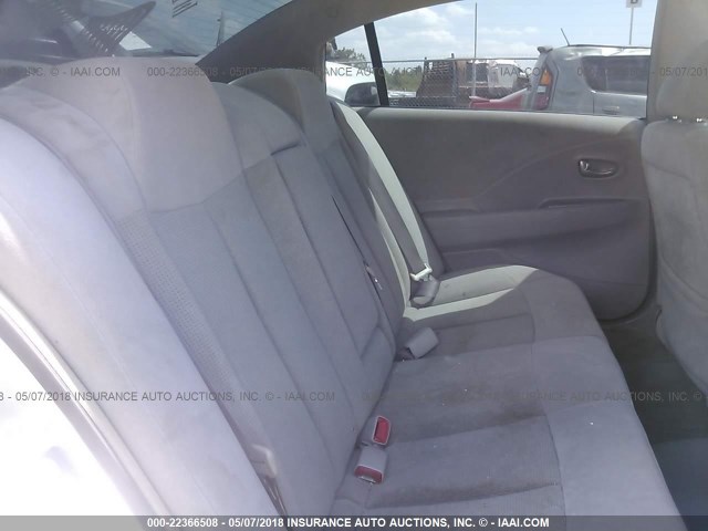 1N4AL11D24C155873 - 2004 NISSAN ALTIMA S/SL SILVER photo 8