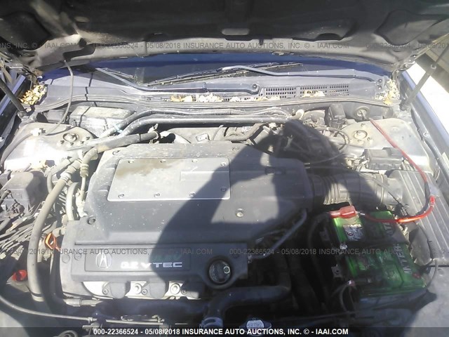 19UUA56612A043378 - 2002 ACURA 3.2TL GRAY photo 10