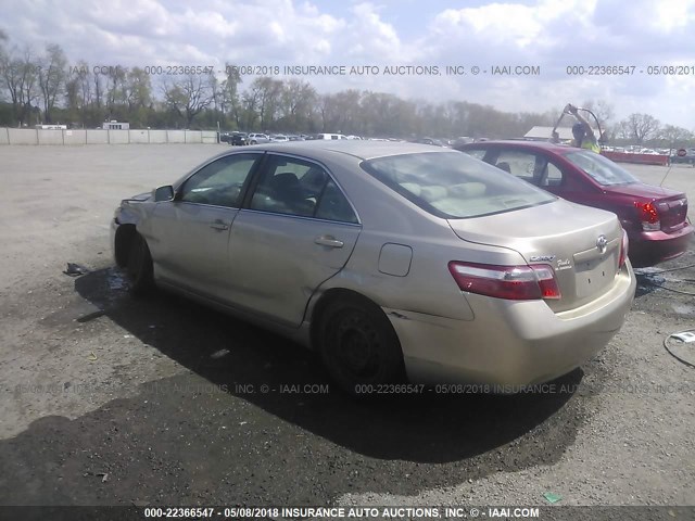 4T1BE46K89U339438 - 2009 TOYOTA CAMRY SE/LE/XLE BEIGE photo 3