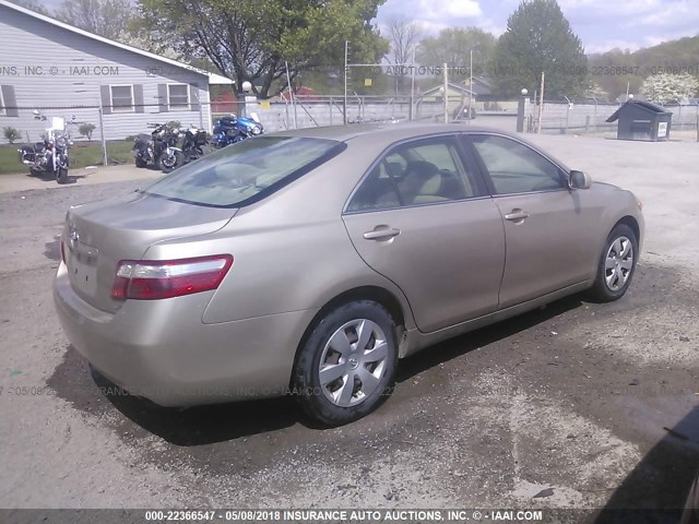 4T1BE46K89U339438 - 2009 TOYOTA CAMRY SE/LE/XLE BEIGE photo 4