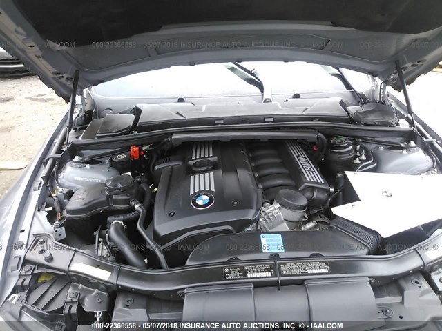 WBAWV135X8P120123 - 2008 BMW 328 I SULEV GRAY photo 10