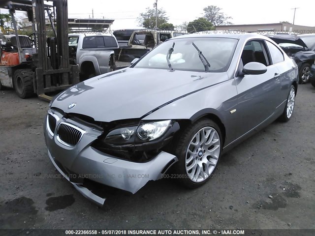 WBAWV135X8P120123 - 2008 BMW 328 I SULEV GRAY photo 2