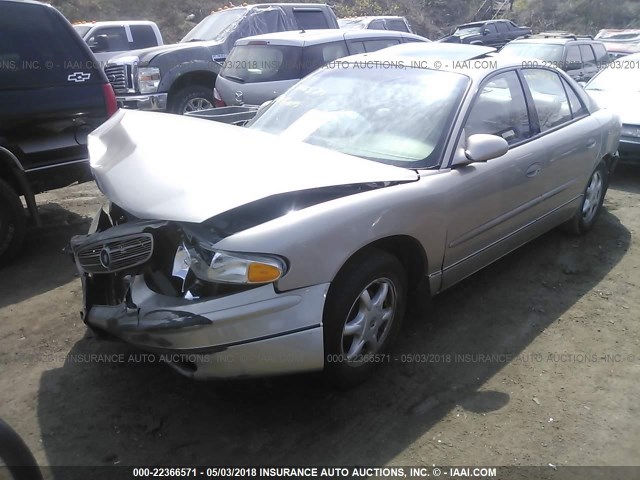 2G4WB55K421272095 - 2002 BUICK REGAL LS 棕色 照片 2