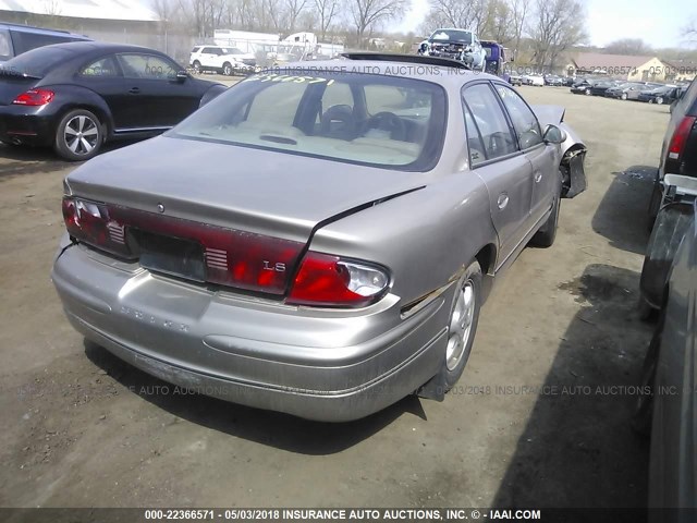 2G4WB55K421272095 - 2002 BUICK REGAL LS 棕色 照片 4